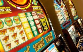 Mobile phone displaying agam69 login Free Play blackjack table with practice chips